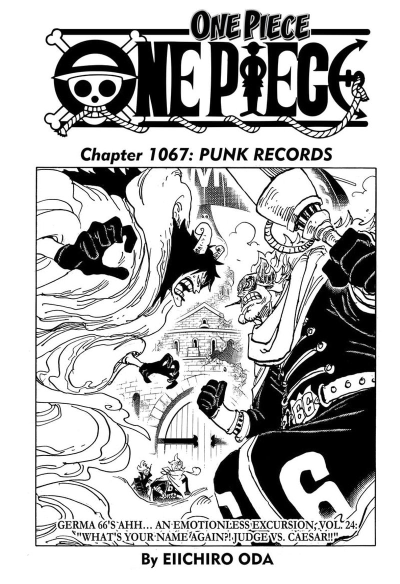 One Piece Chapter 1067 Page 1
