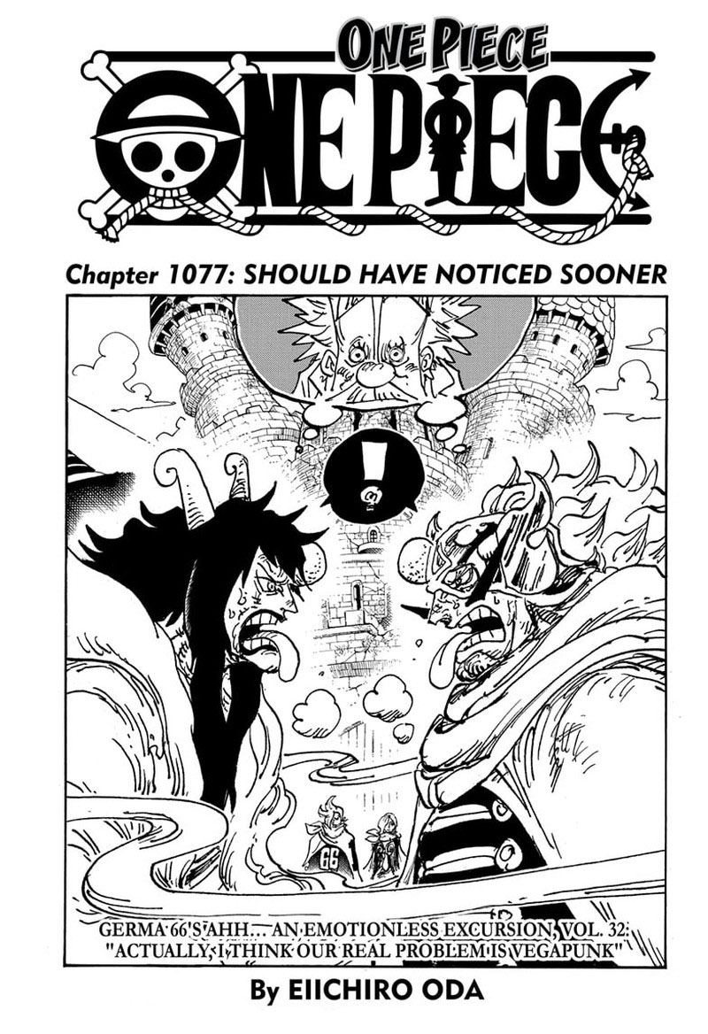 One Piece Chapter 1077 Page 1
