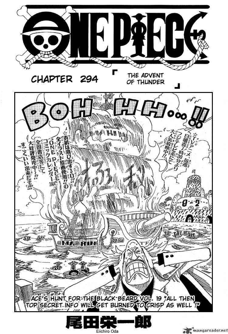 Read One Piece Chapter 294 - MangaFreak