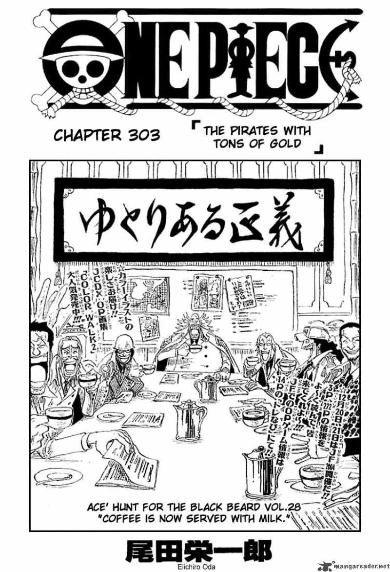 Read One Piece Chapter 303 - MangaFreak