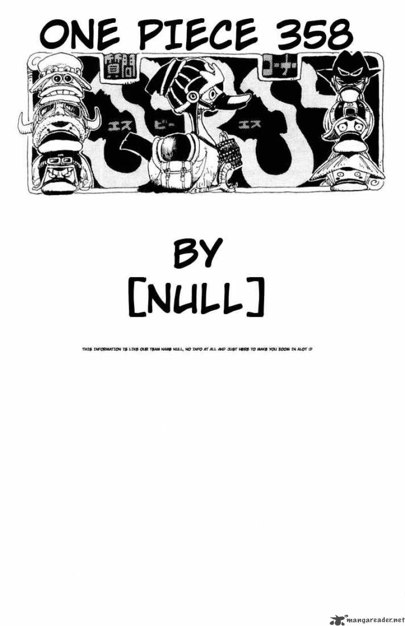 One Piece Chapter 358 Page 20