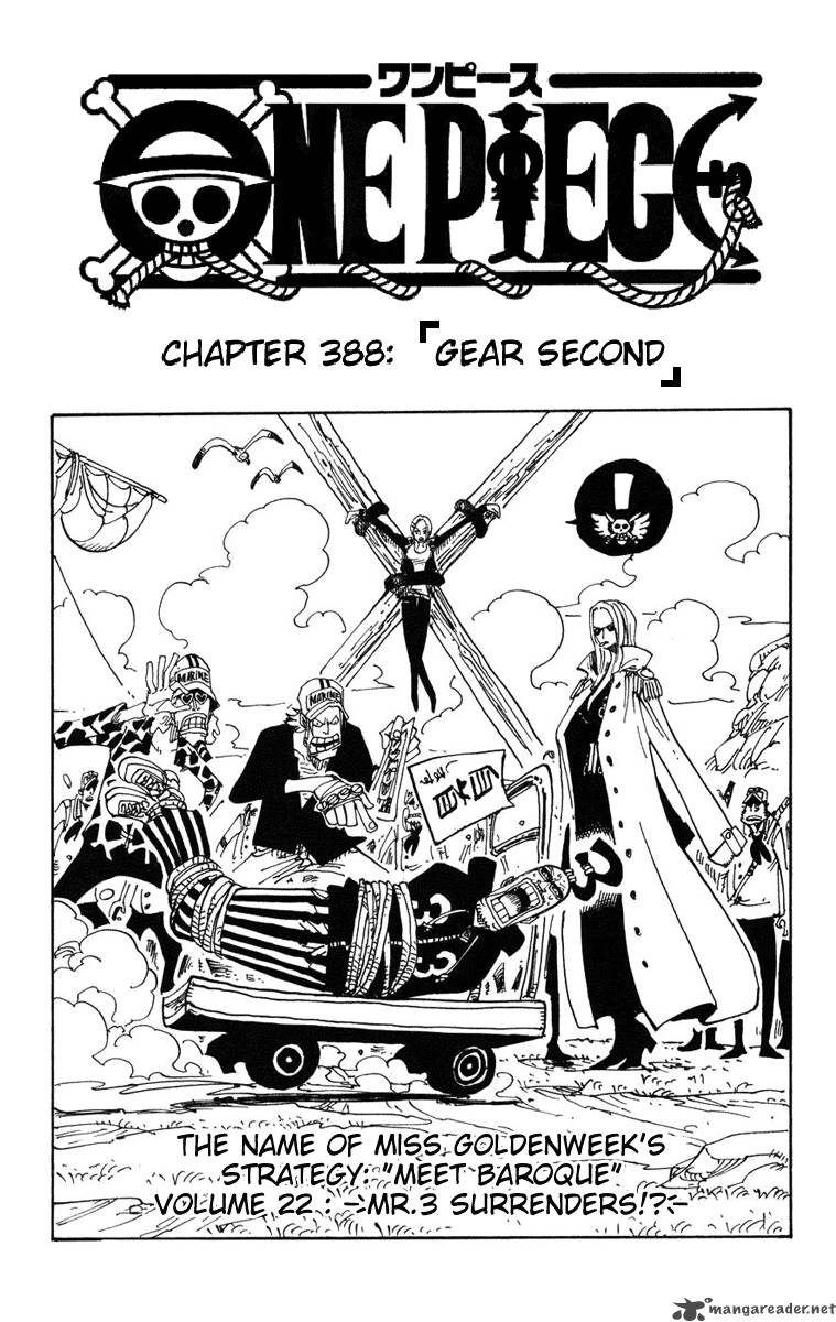 Read One Piece Chapter 388 - MangaFreak