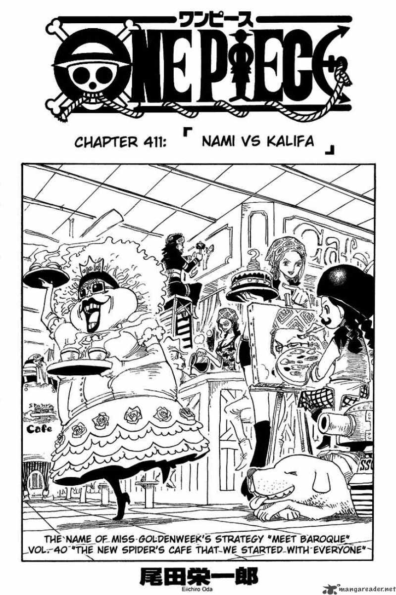 Read One Piece Chapter 411 - MangaFreak
