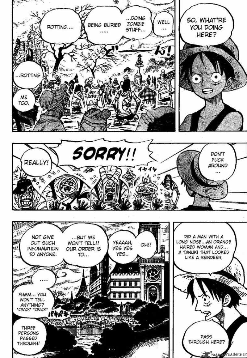 One Piece Chapter 448 Page 15