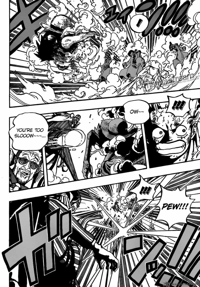 Is Luffy close to light speeds in terms of combat speed? If so, then that  would mean Kizaru still has the best speed in terms of combat, travel and  reactions. While Luffy