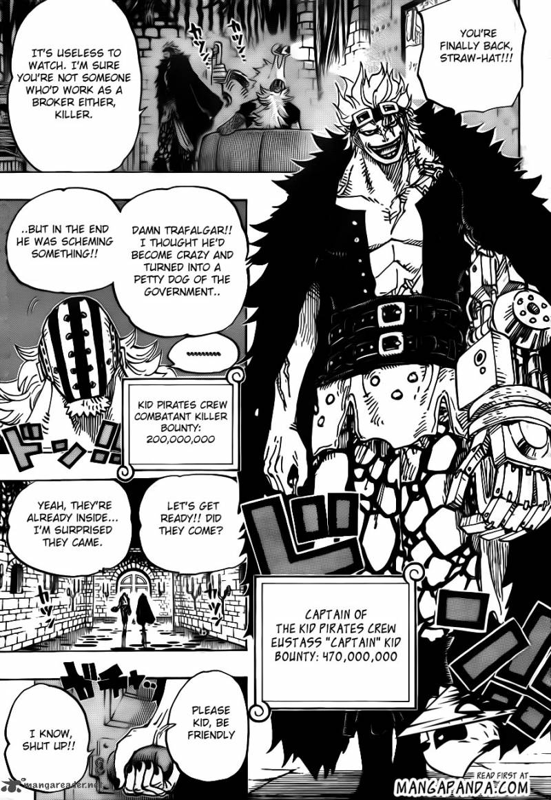 One Piece Chapter 677 Page 3