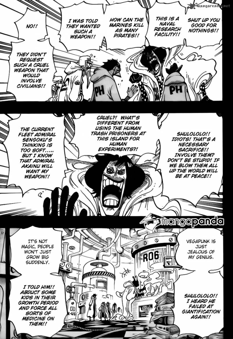 One Piece Chapter 684 Page 17