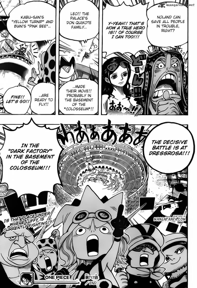 Read One Piece Chapter 717 - MangaFreak