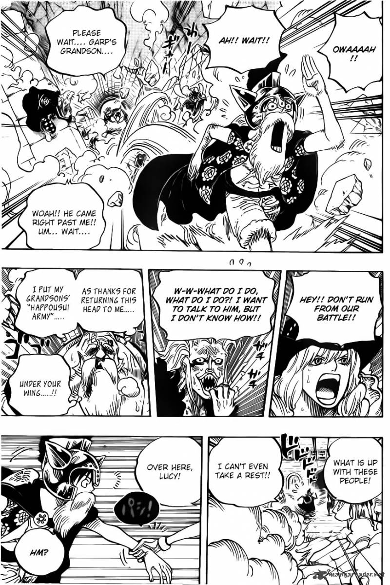 One Piece Chapter 720 Page 11