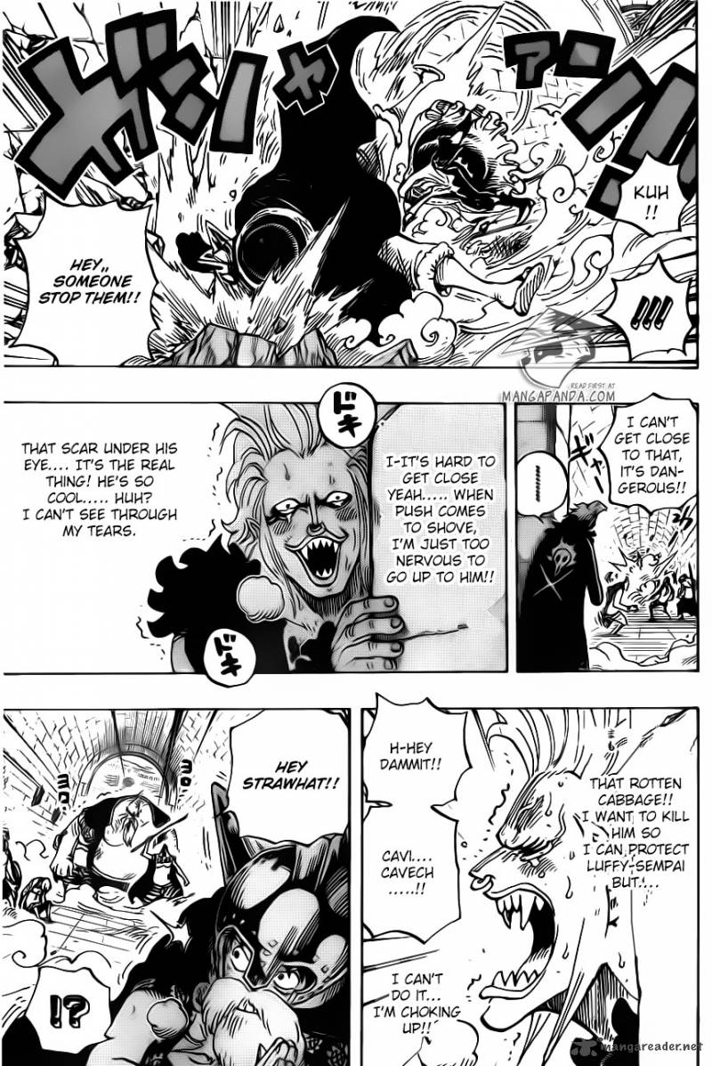 One Piece Chapter 720 Page 9