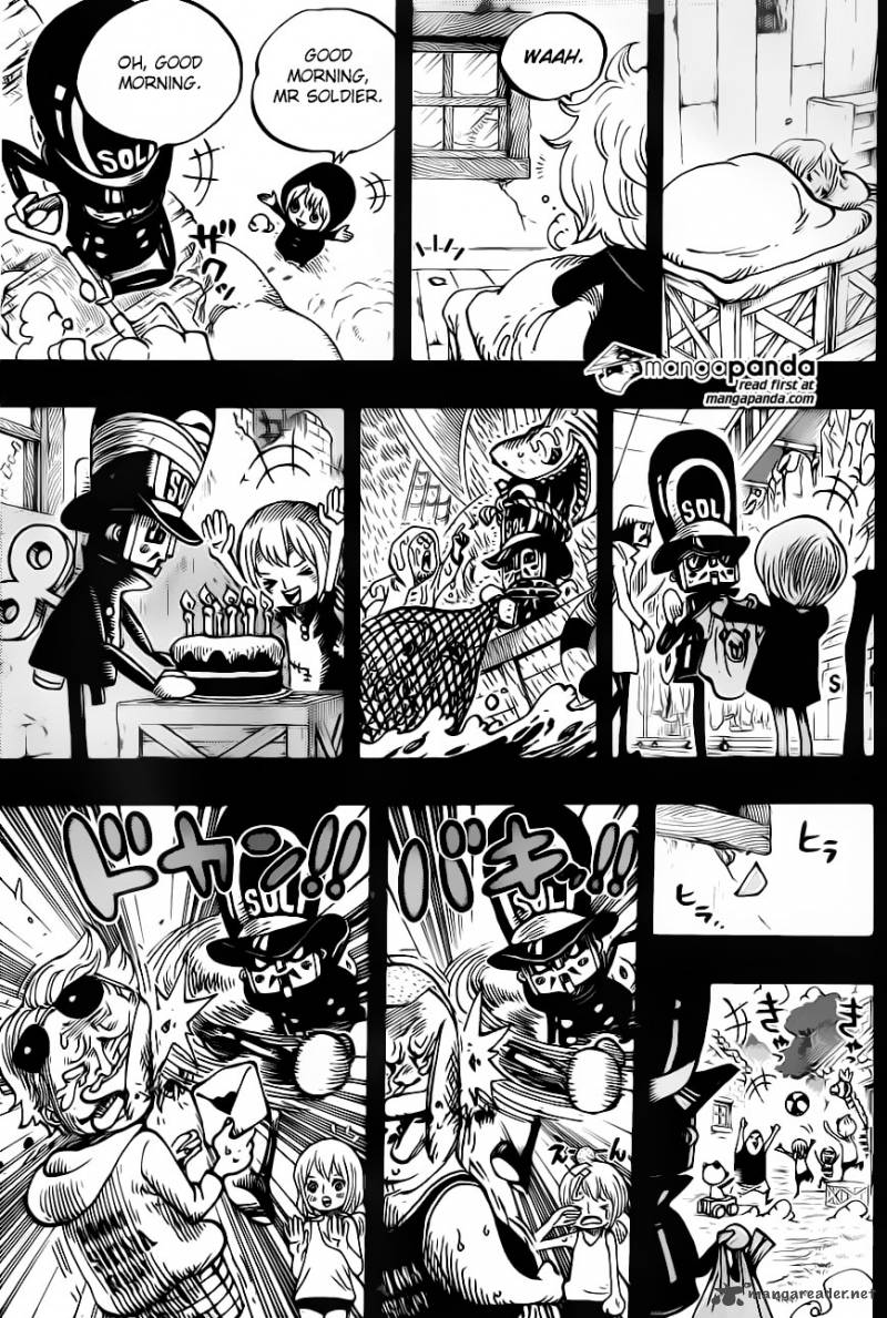 One Piece Chapter 721 Page 17