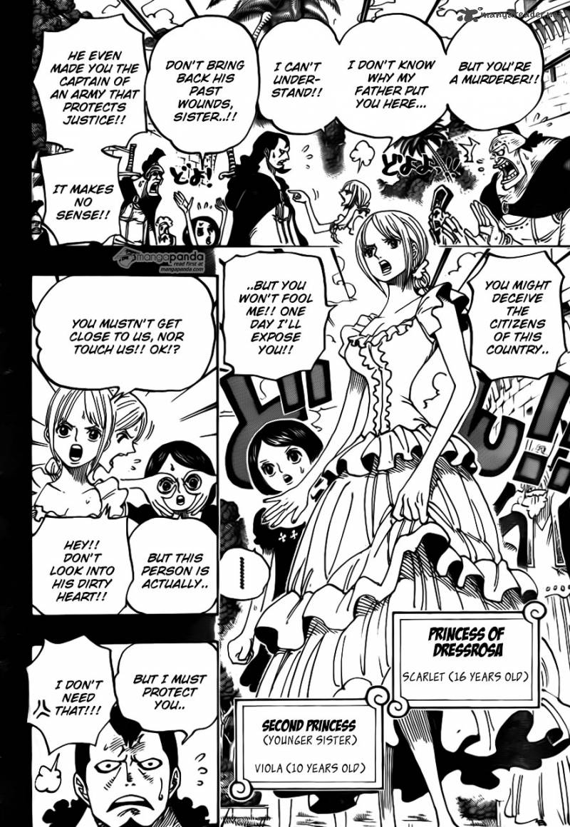 One Piece Chapter 742 Page 6