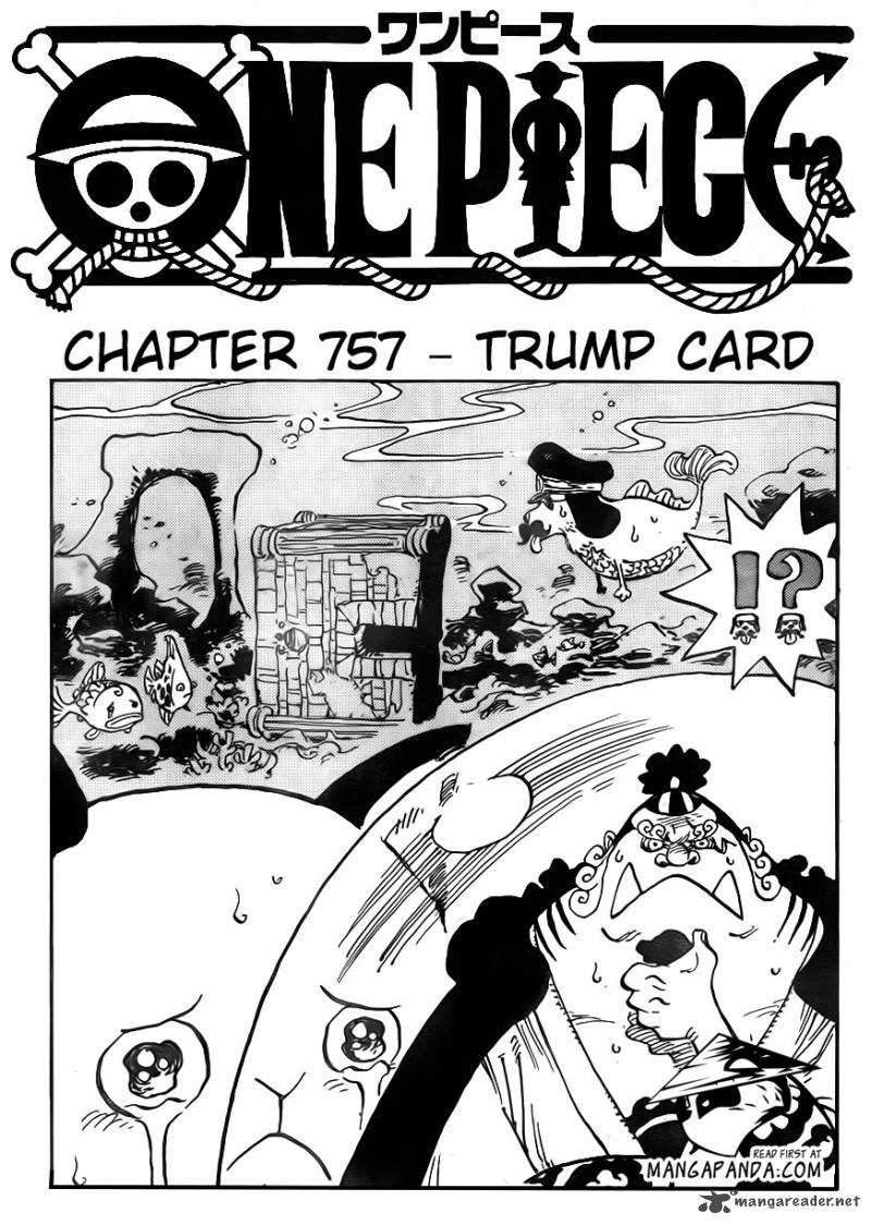 One Piece Chapter 757 Page 1