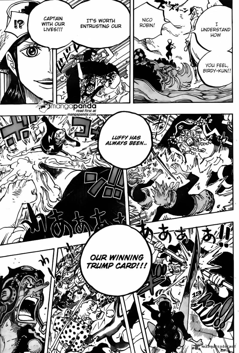 One Piece Chapter 757 Page 7