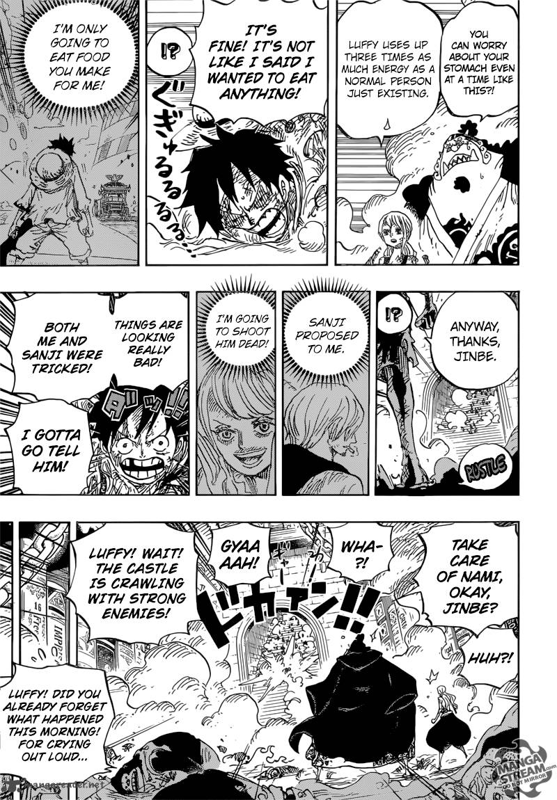One Piece Chapter 852 Page 7