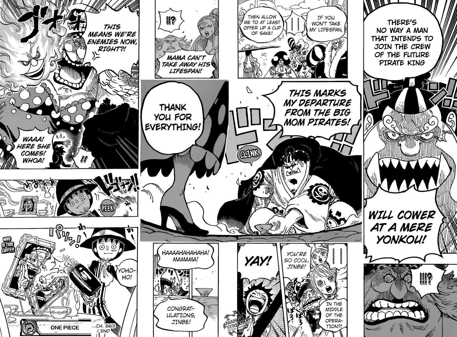 One Piece Chapter 863 Page 19