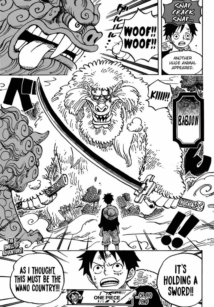 One Piece Chapter 910 Page 12