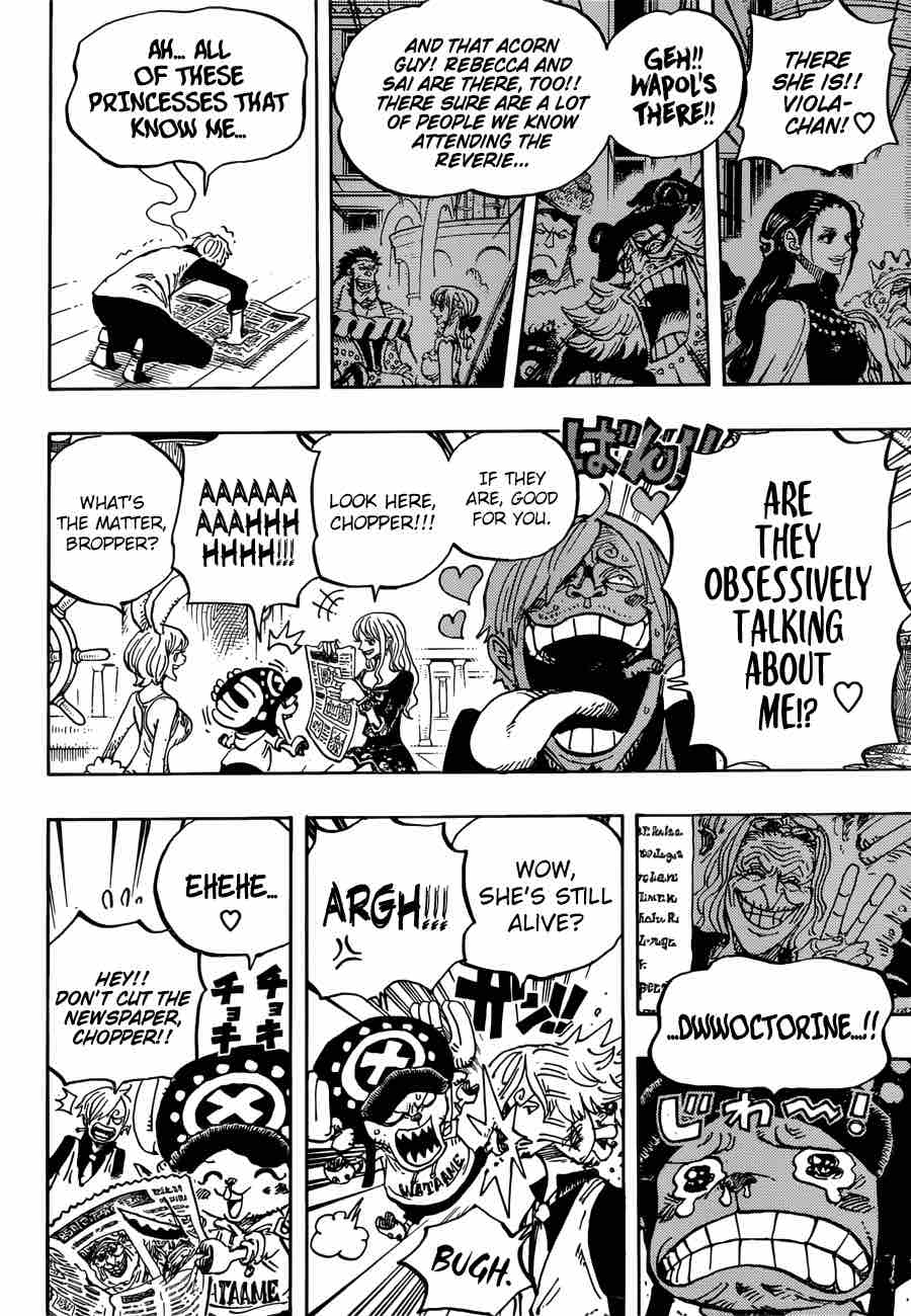 One Piece Chapter 910 Page 3