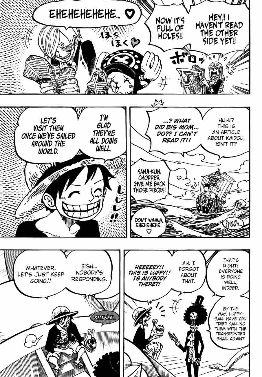 One Piece Chapter 910 Page 4