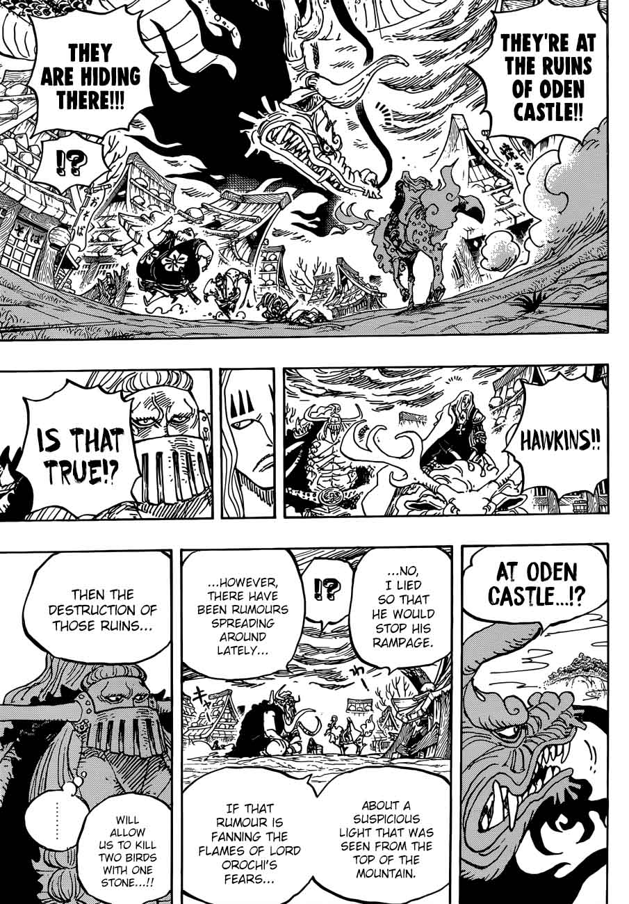 One Piece Chapter 922 Manga Manga Expert