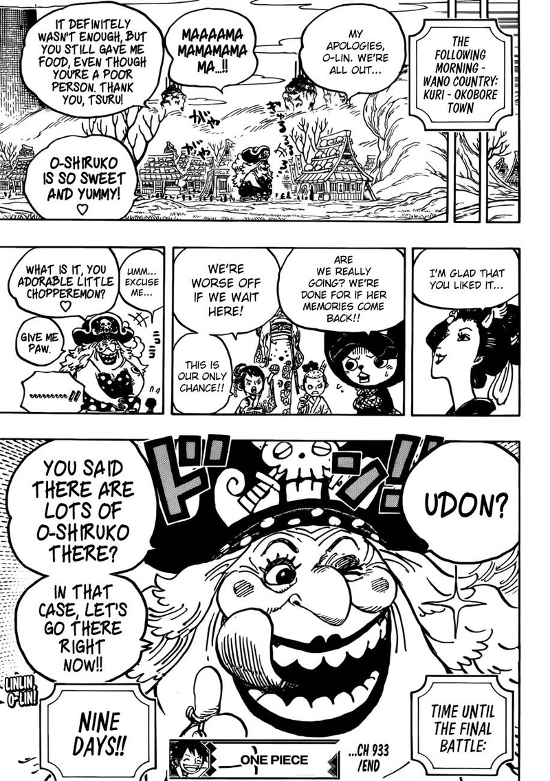 One Piece Manga Chapter 933
