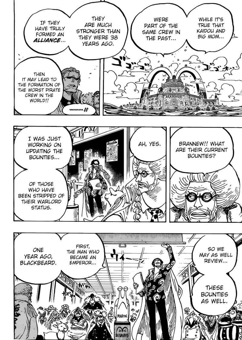 One Piece Chapter 957 Page 12