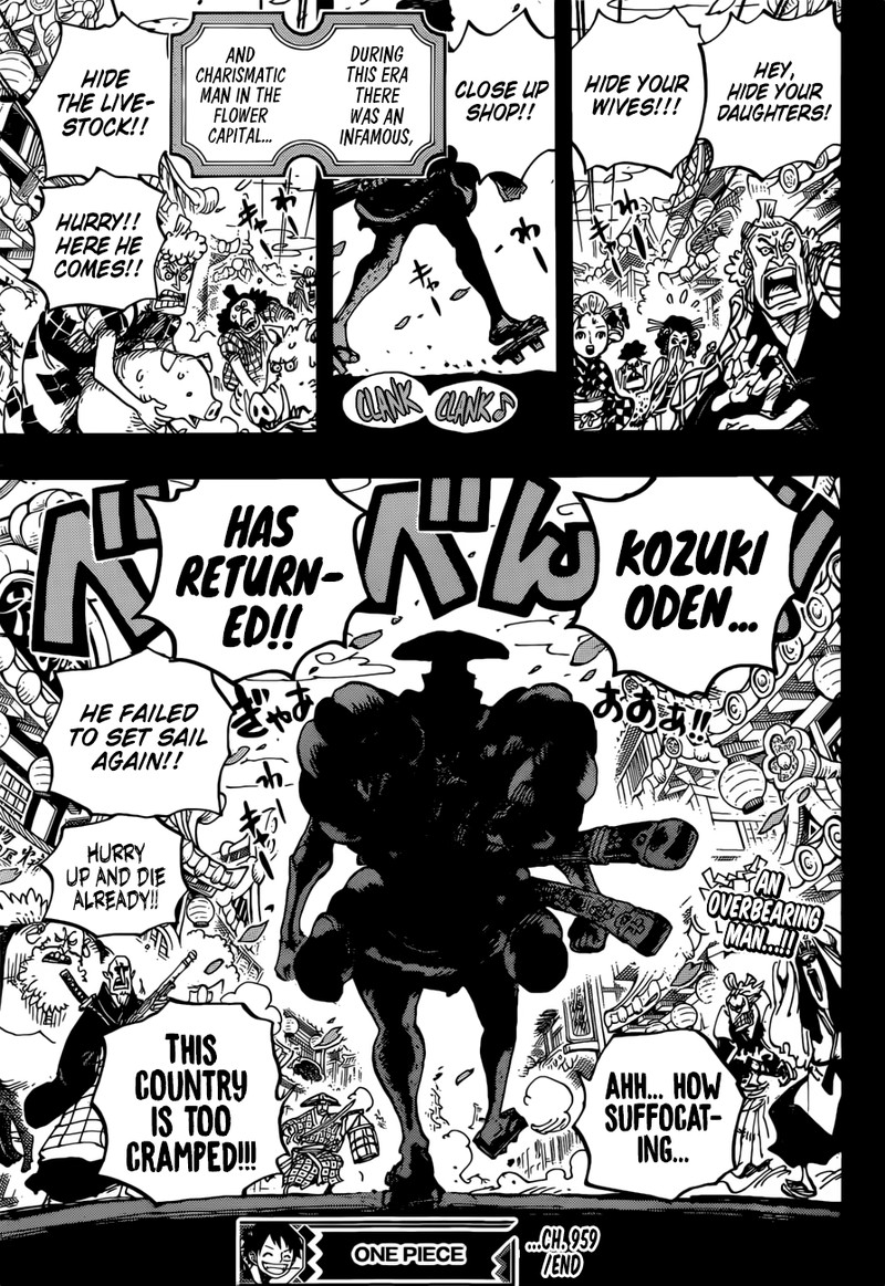One Piece Chapter 959 Page 17