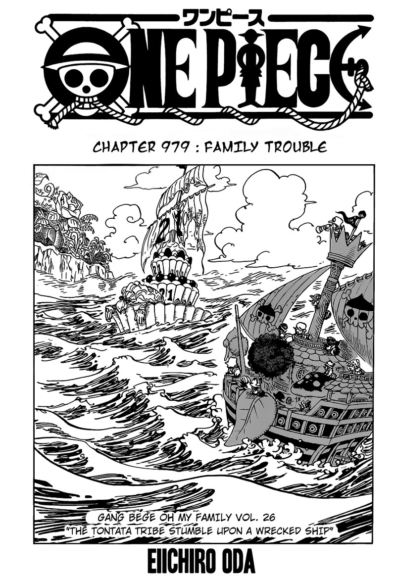 Read One Piece Chapter 979 Mangafreak