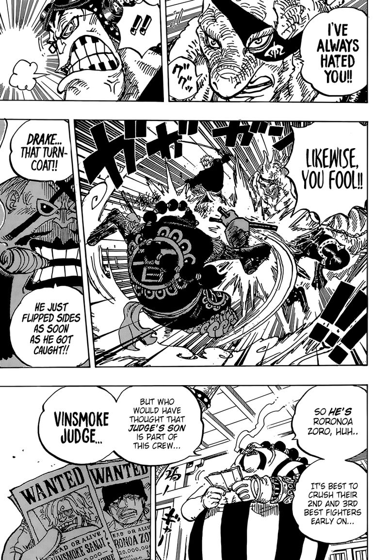 One Piece Chapter 995 Page 10