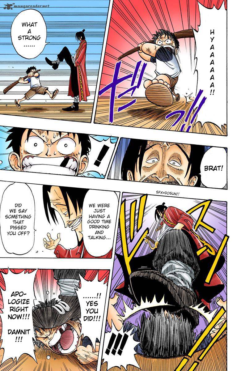 Read One Piece Colored Chapter 1 Mangafreak