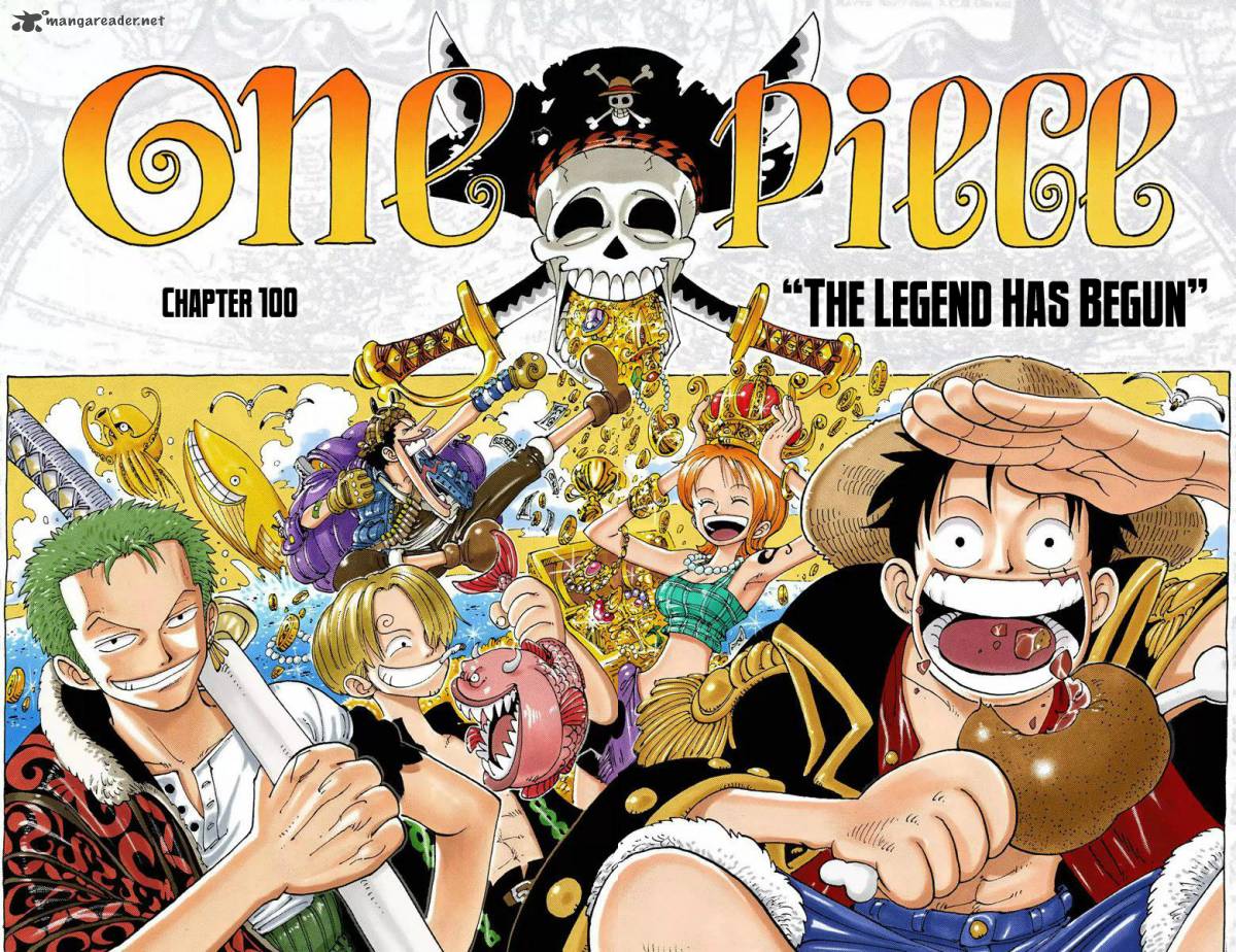 Read One Piece Colored Chapter 100 Mangafreak