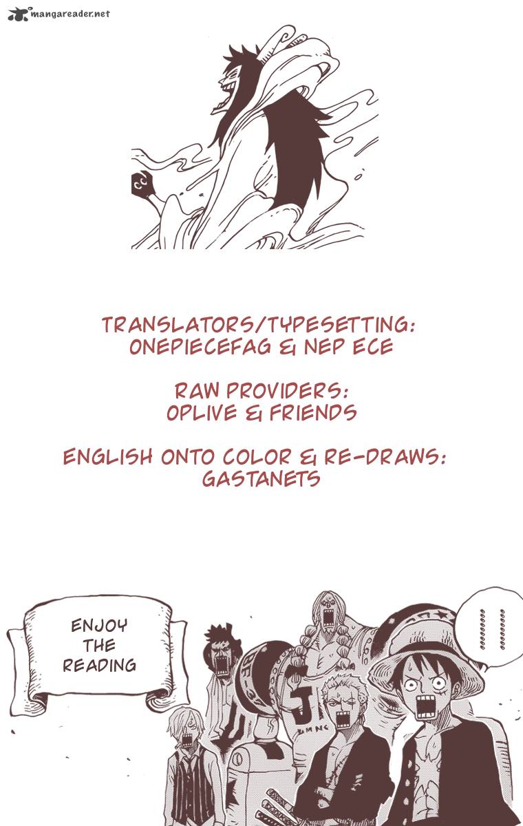Read One Piece Colored Chapter 101 Mangafreak