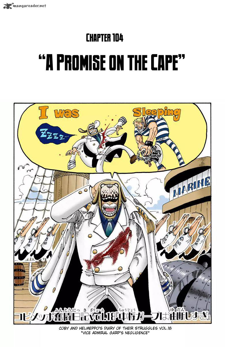 Read One Piece Colored Chapter 104 MangaFreak