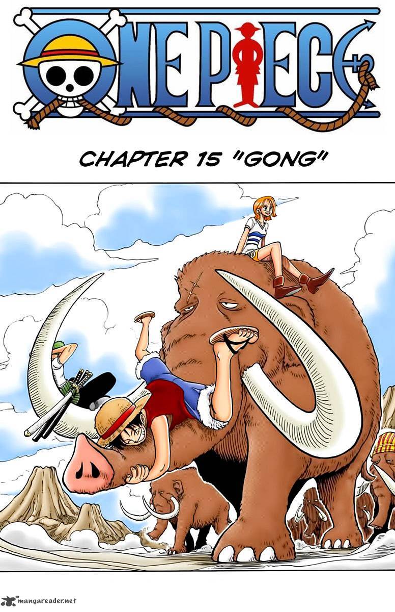 Read One Piece Colored Chapter 15 Mangafreak