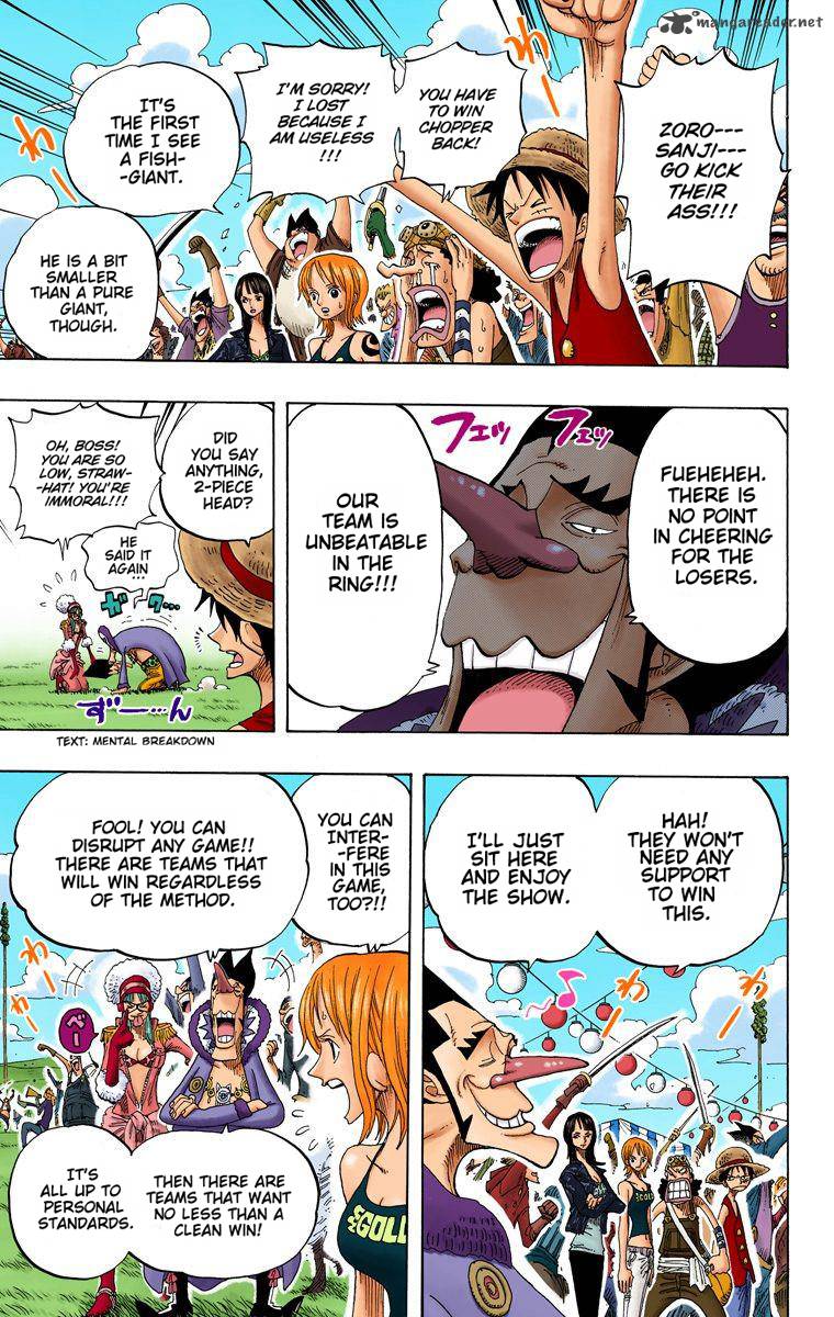 Read One Piece Colored Chapter 310 Mangafreak