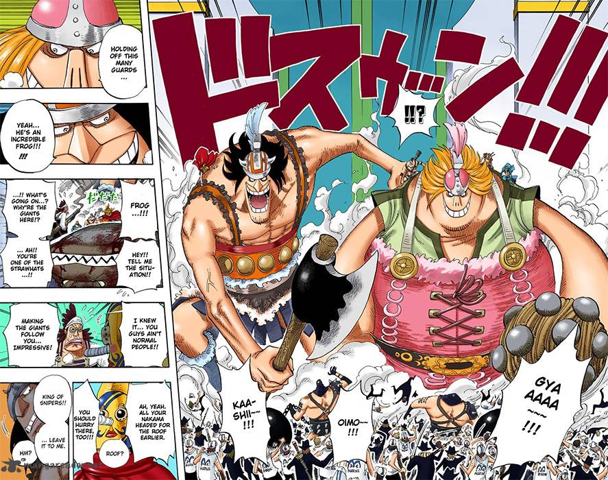 Read One Piece Colored Chapter 390 Mangafreak