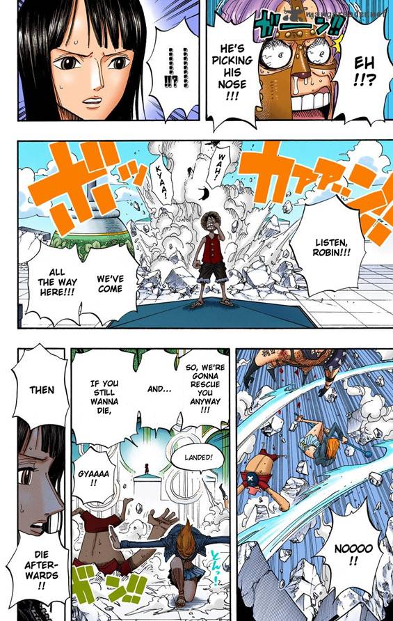 Read One Piece Colored Chapter 390 Mangafreak