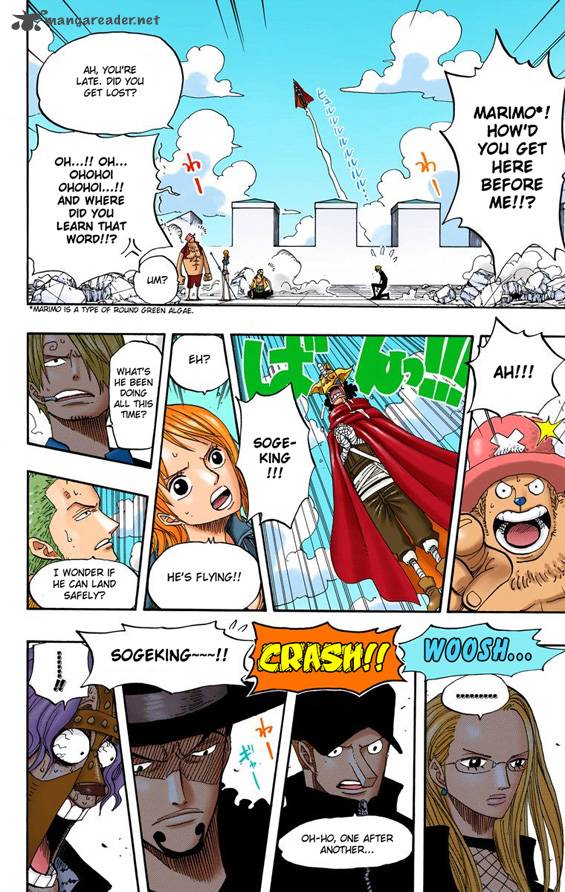 Read One Piece Colored Chapter 390 Mangafreak