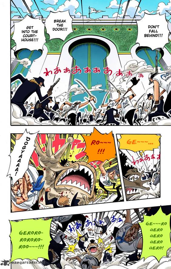 Read One Piece Colored Chapter 390 Mangafreak