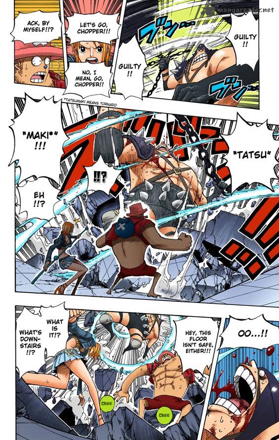 Read One Piece Colored Chapter 390 Mangafreak