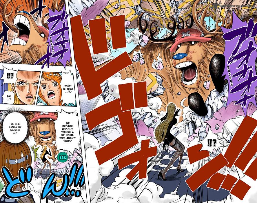 Read One Piece Colored Chapter 410 Mangafreak
