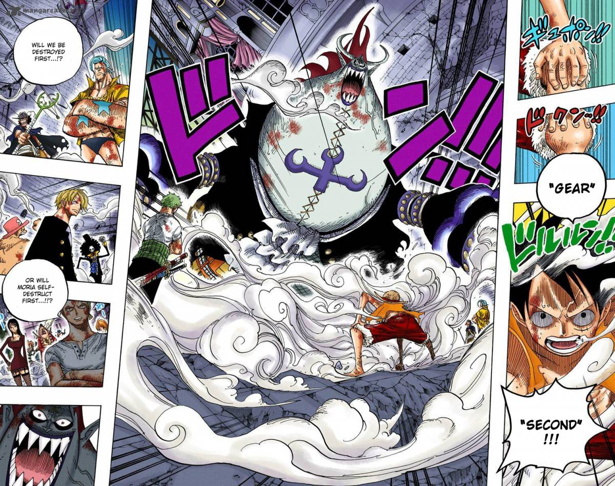 One Piece Colored Chapter 482 Page 6.
