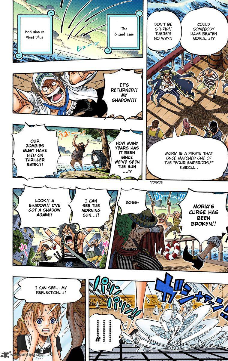 Read One Piece Colored Chapter 4 Mangafreak