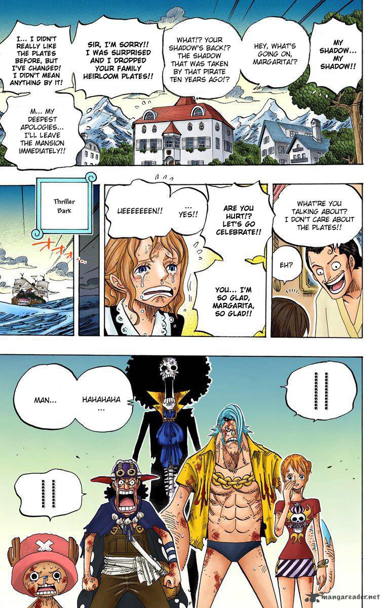 Read One Piece Colored Chapter 4 Mangafreak