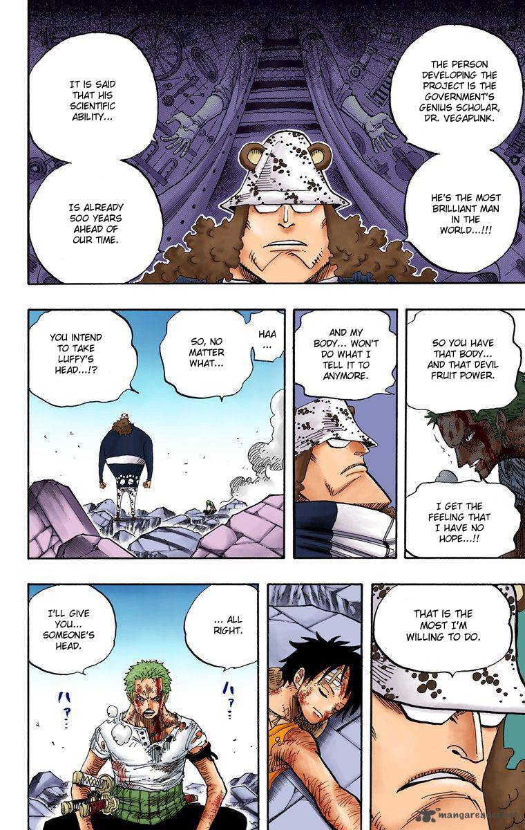 Read One Piece Colored Chapter 485 Mangafreak