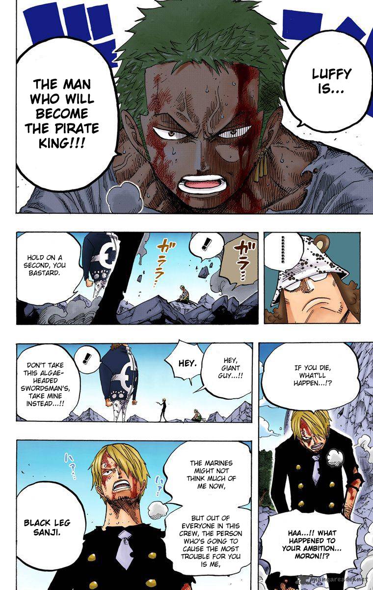 Read One Piece Colored Chapter 485 Mangafreak