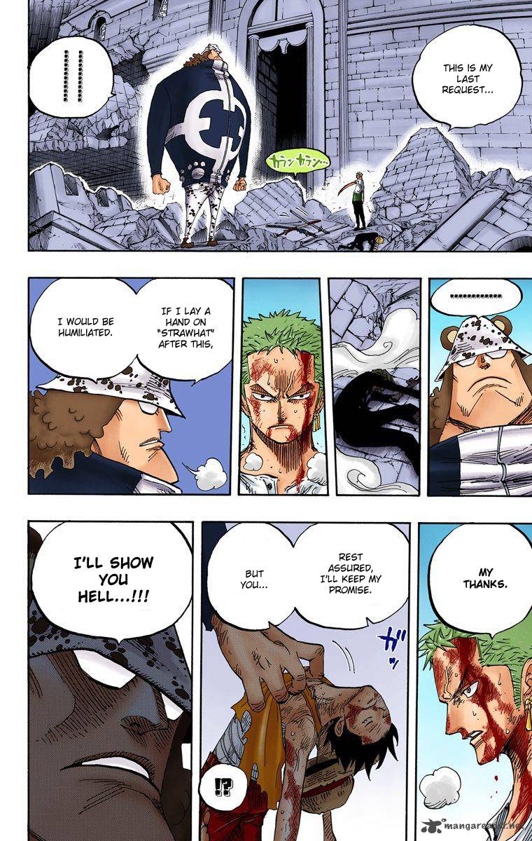 Read One Piece Colored Chapter 485 Mangafreak