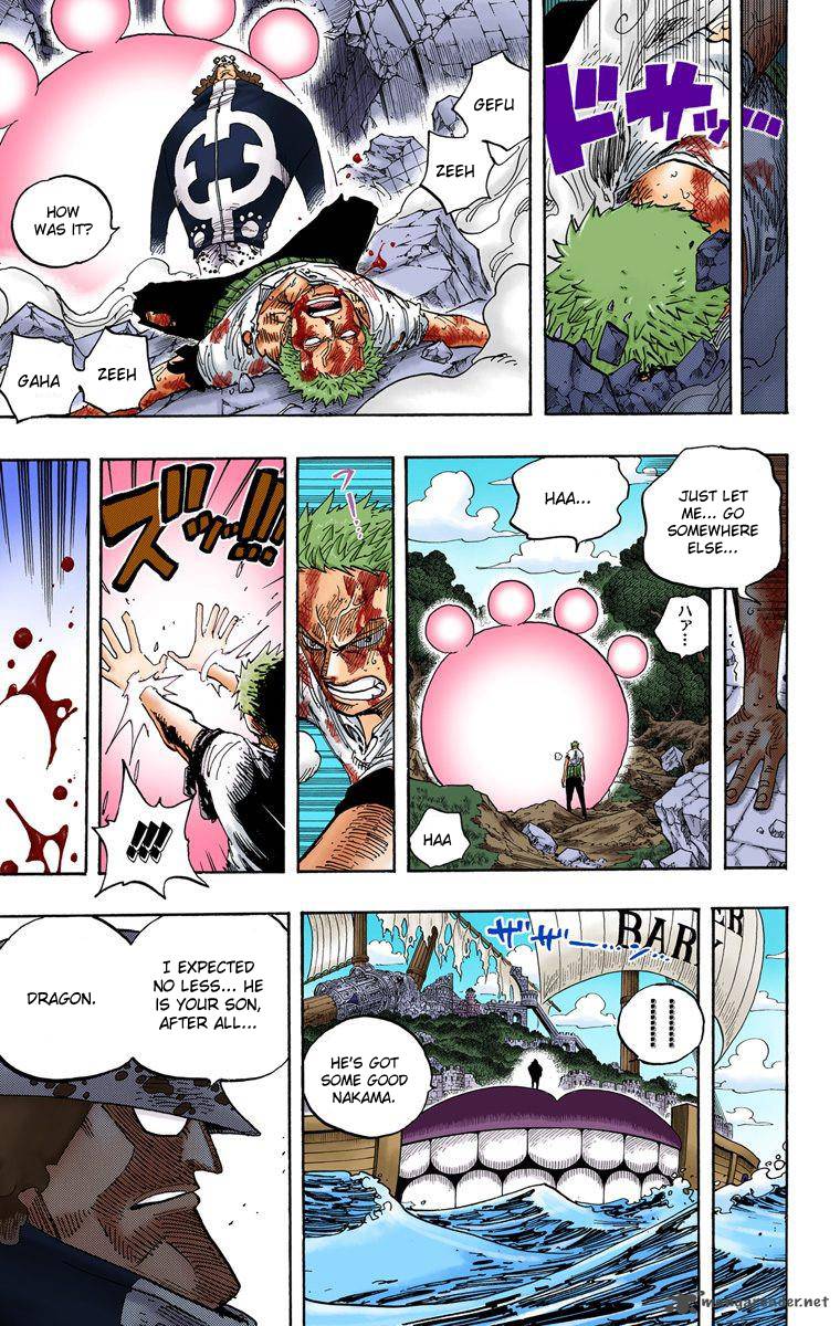 Read One Piece Colored Chapter 485 Mangafreak