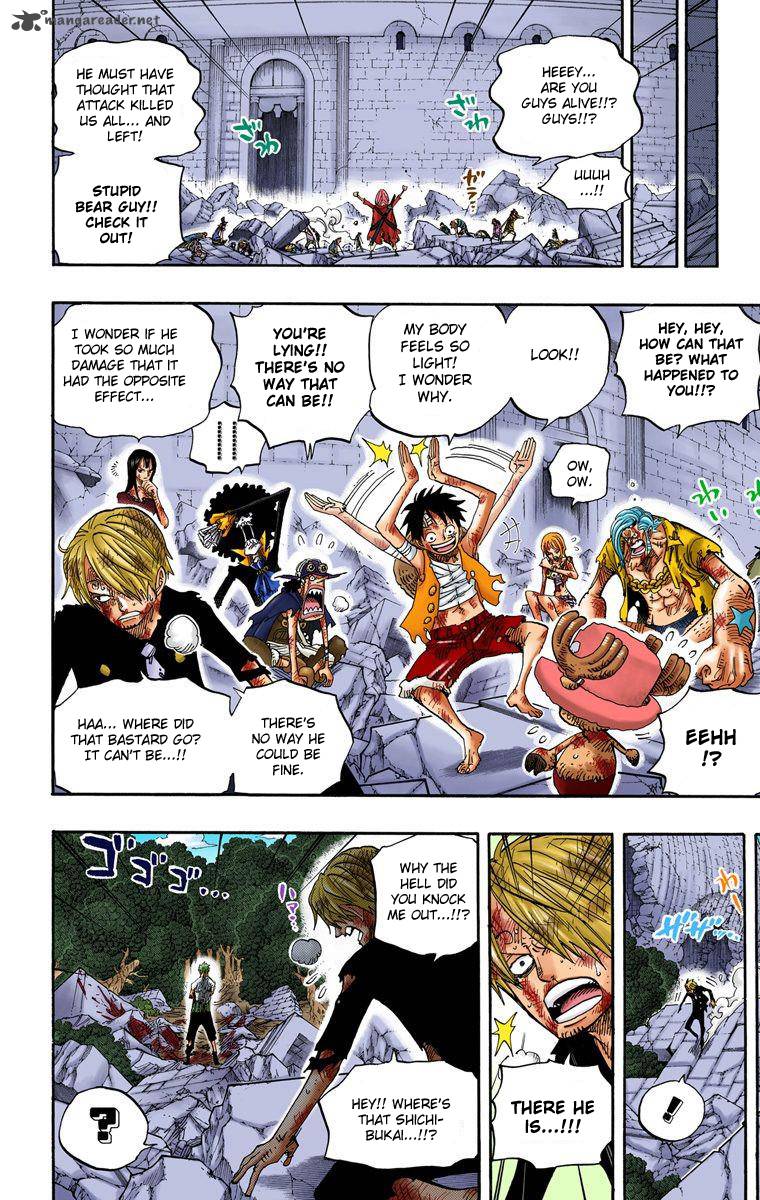 Read One Piece Colored Chapter 485 Mangafreak