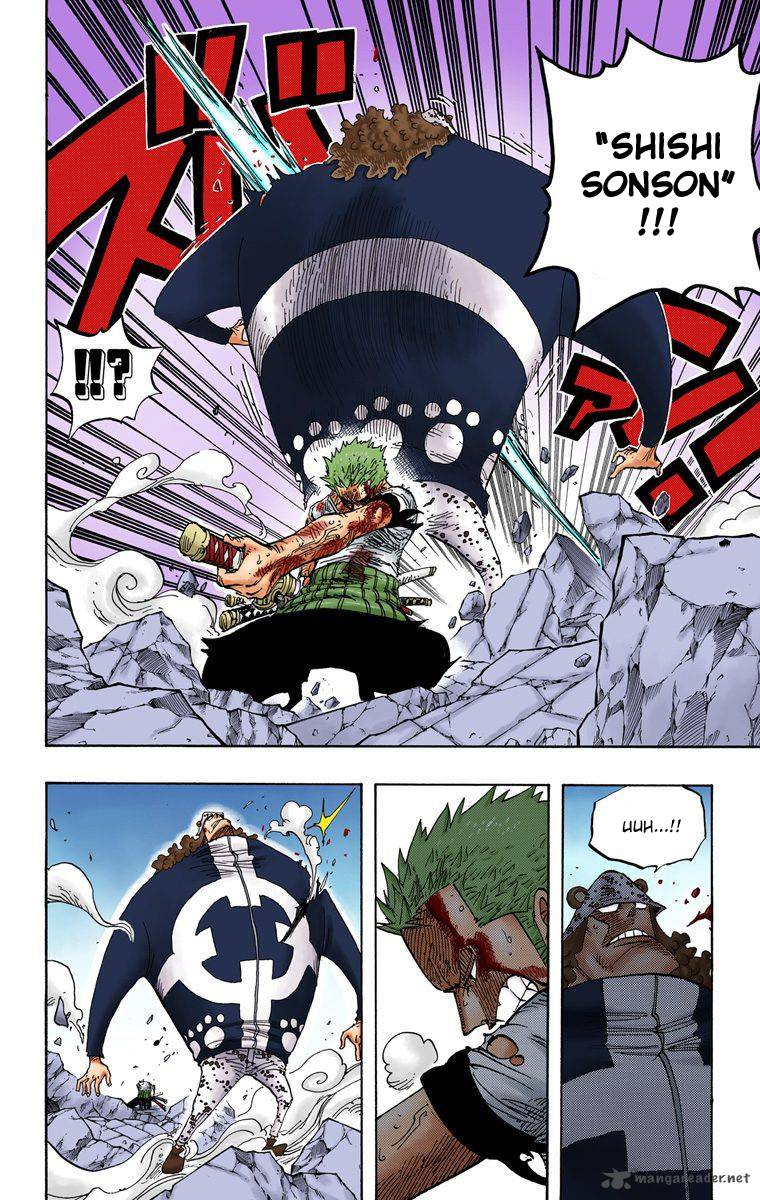 Read One Piece Colored Chapter 485 Mangafreak